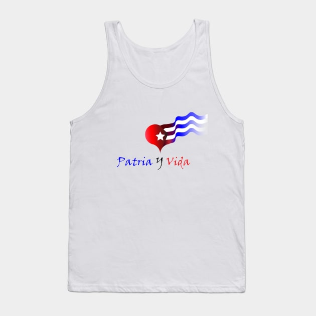 Patria y vida Tank Top by Indimoz